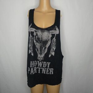 Toto Collection Howdy Partner Muscle Tee Tank Top
